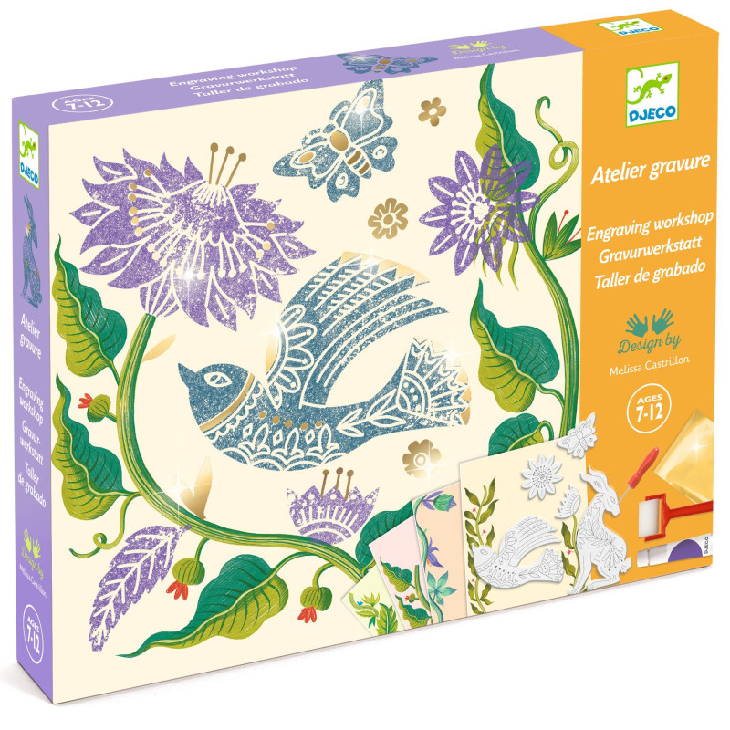 ATELIER PAPIER - Passiflore - djeco