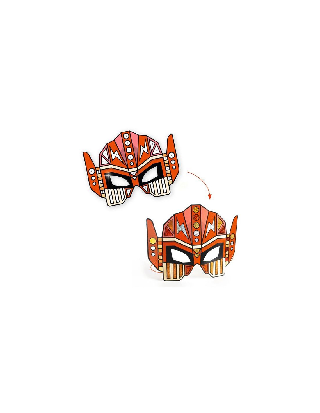 Masque DIY - Super Robots - Djeco