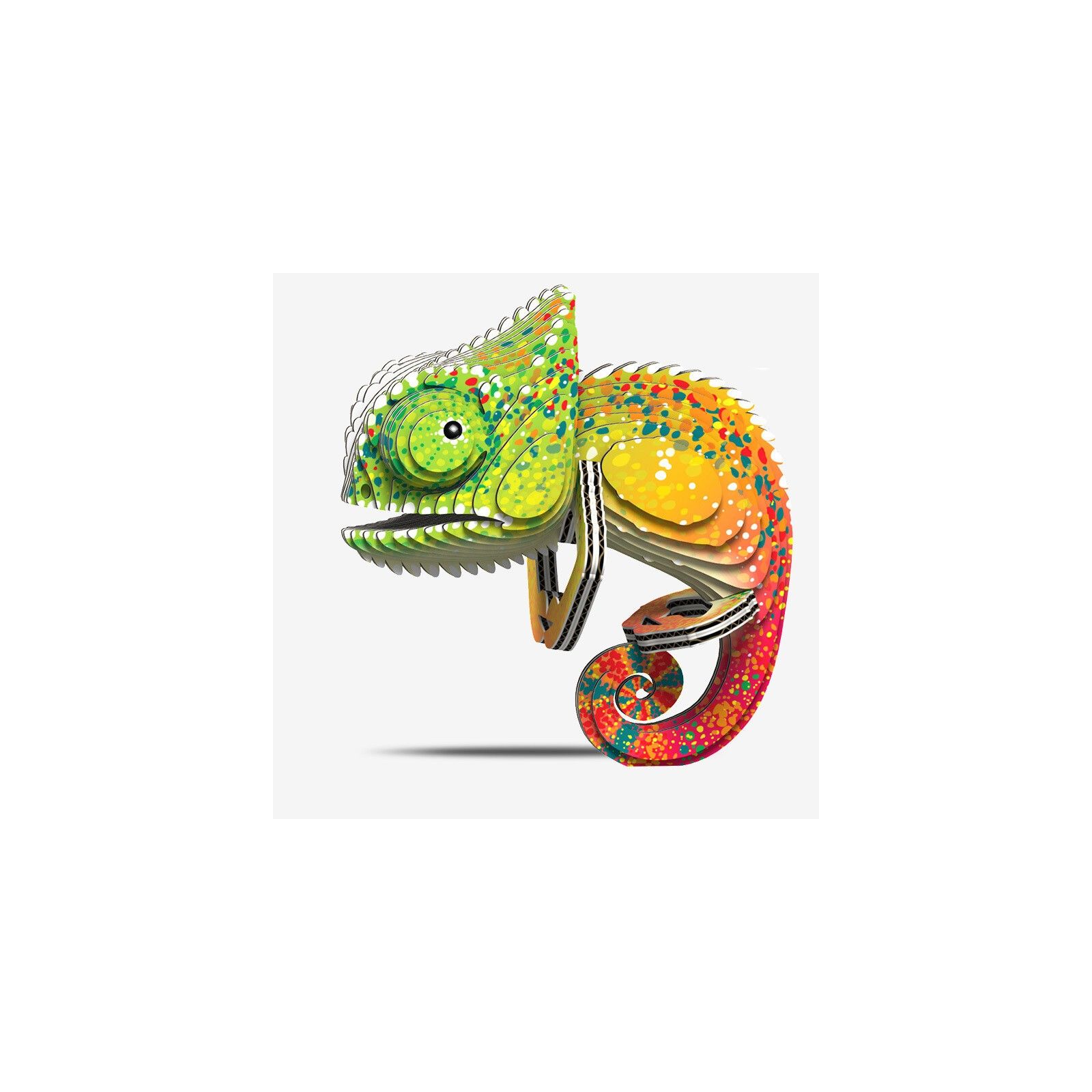 Eugy 3D Modèle: ANIMAL SAUVAGE / CAMÉLÉON