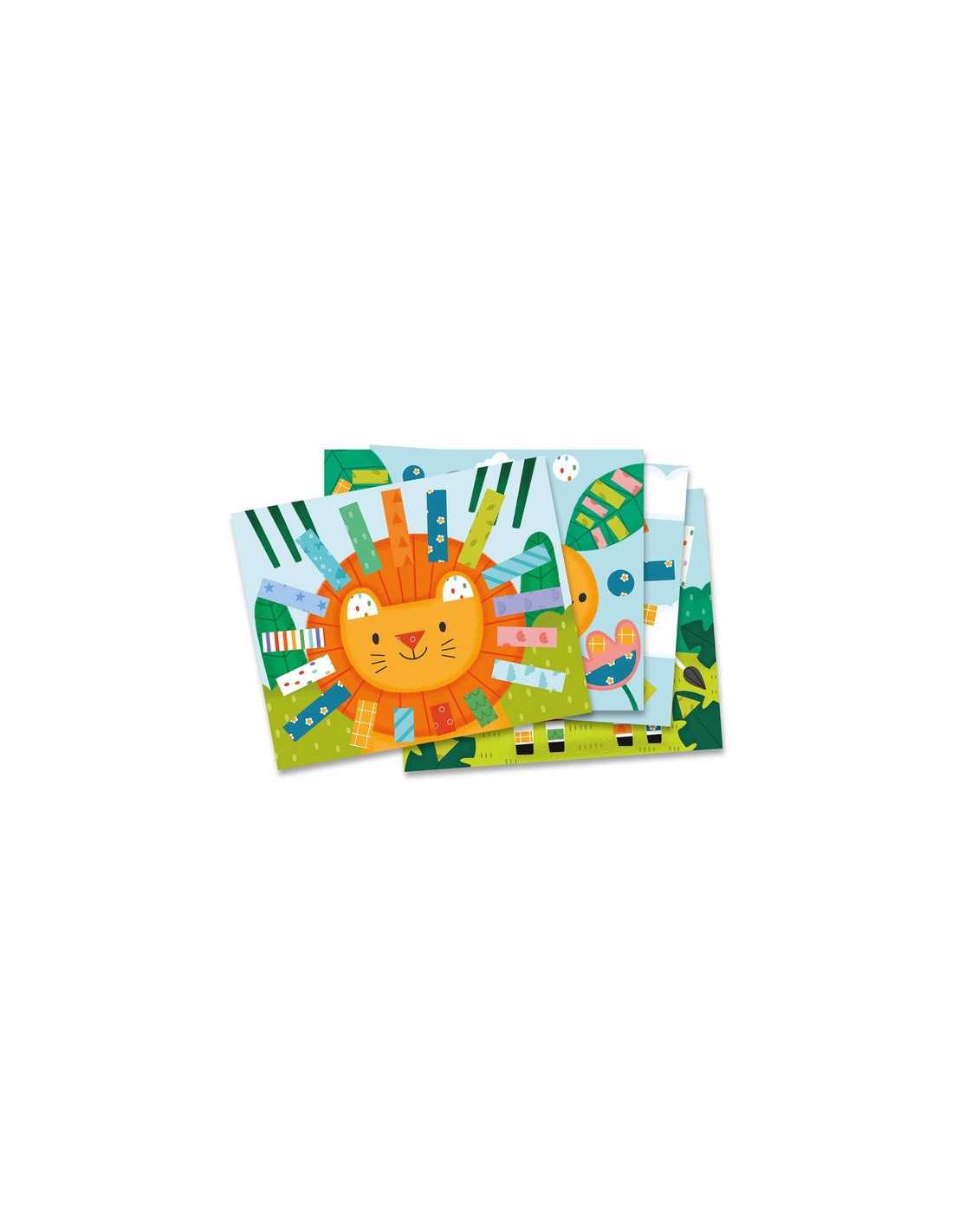 Mon coffret d'artiste - J'apprends à découper - Auzou