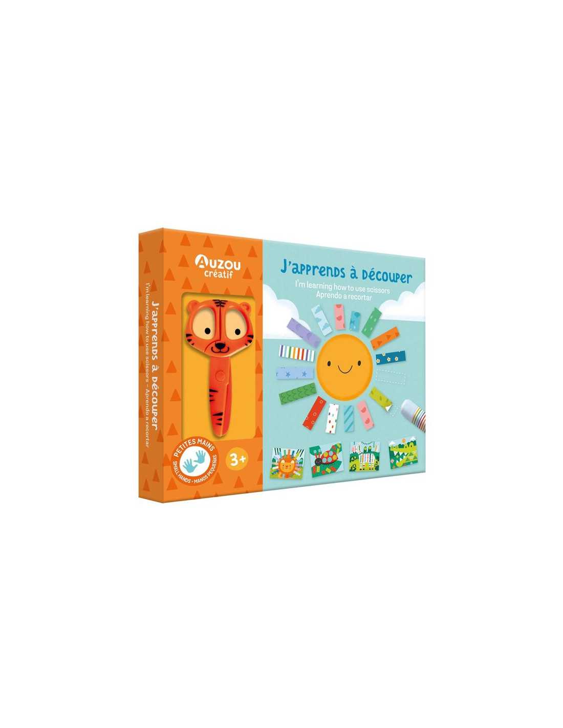 Mon coffret d'artiste - J'apprends à découper - Auzou