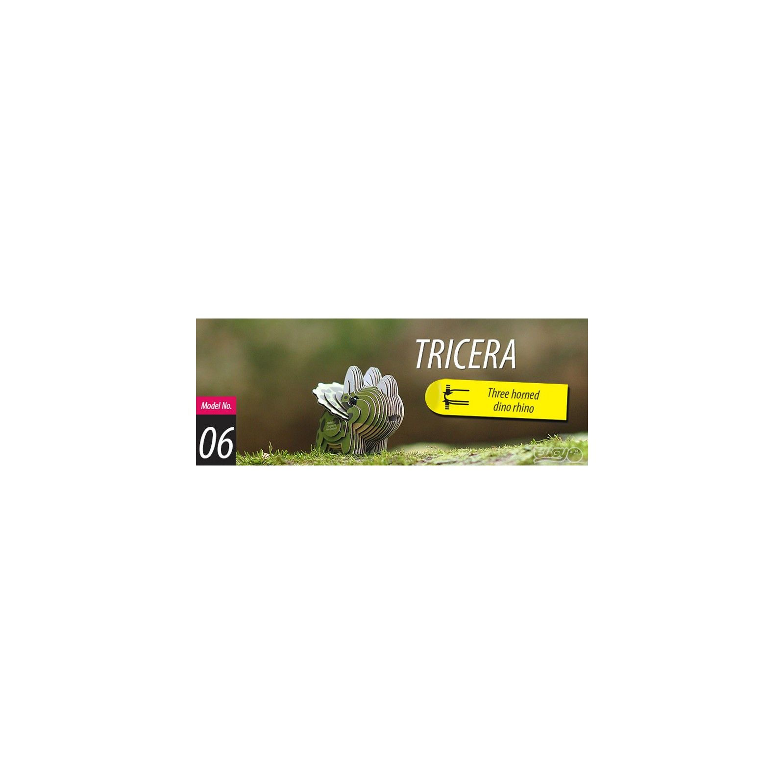 Eugy 3D Modèle: TRICERA
