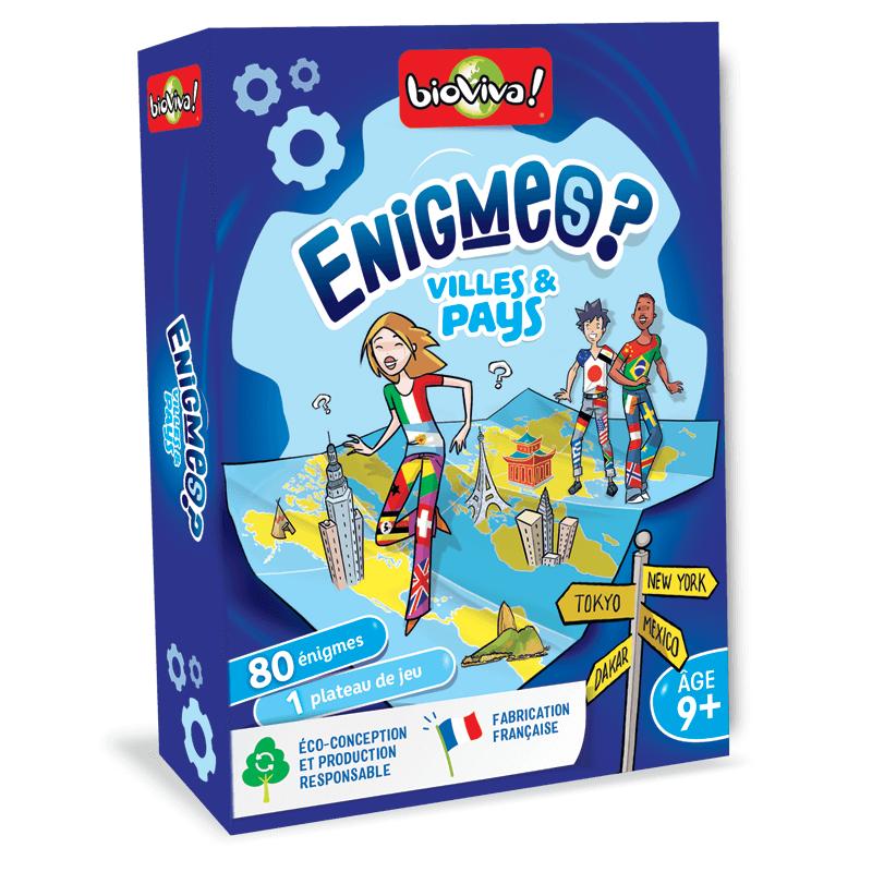 Enigmes - Villes et Pays - Bioviva