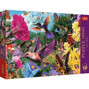 PUZZLE 1000P PREMIUM PLUS - JARDIN DES COLIBRIS - TREFL
