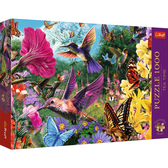 PUZZLE 1000P PREMIUM PLUS - JARDIN DES COLIBRIS - TREFL