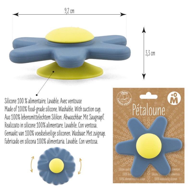 SILICONE : Pétaloune 6P Bleue - Ulysse