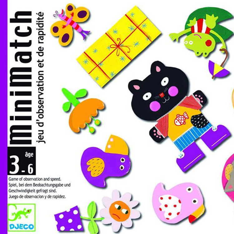 JEU DE CARTES - minimatch - Djeco