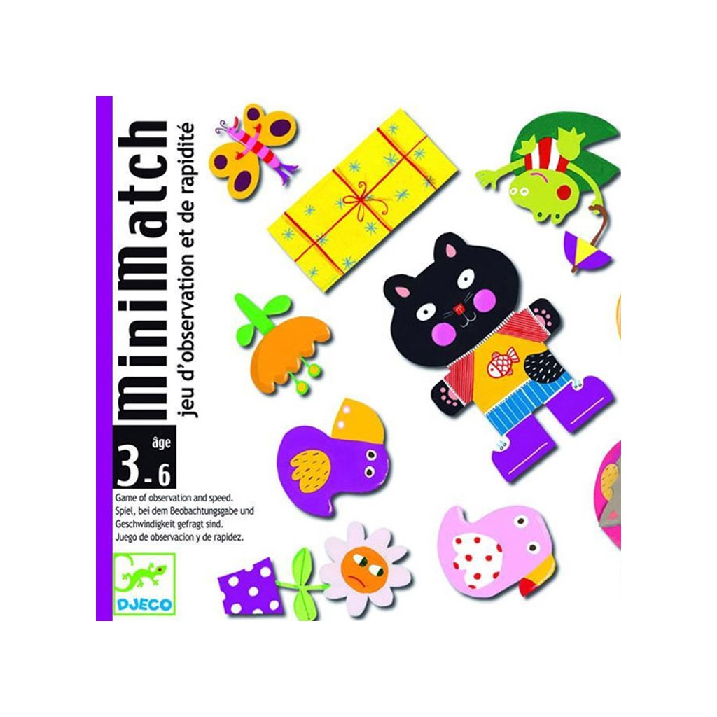 JEU DE CARTES - minimatch - Djeco