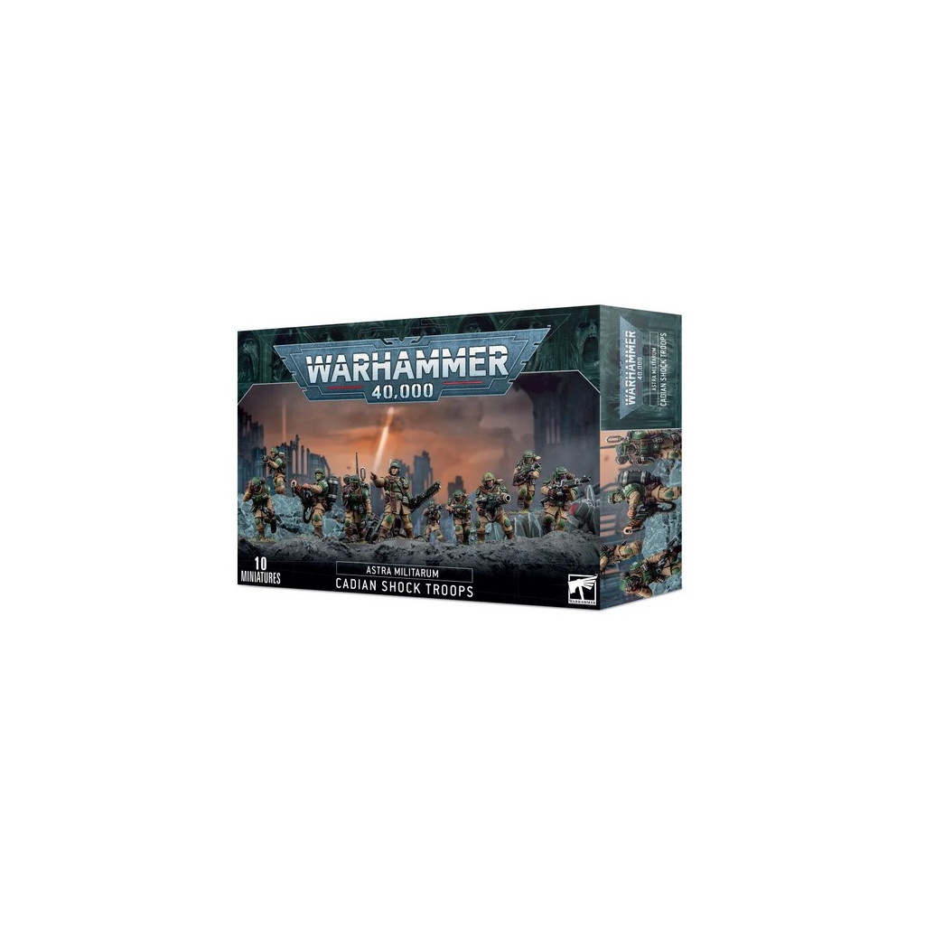 Astra Militarum: Cadian Shock Troops - Warhammer