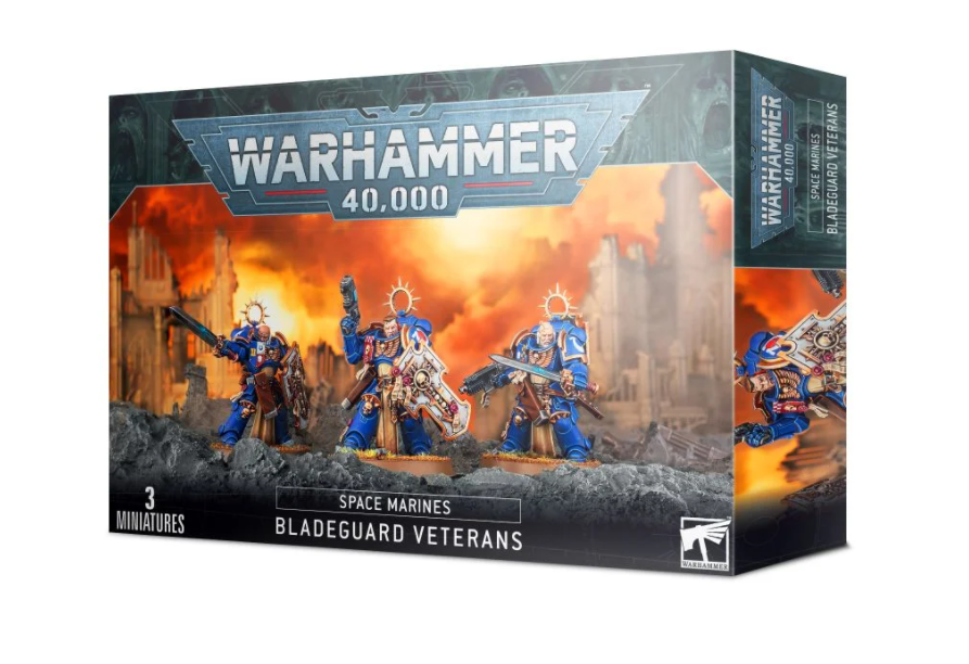 Space Marines Bladeguard Veterans - Warhammer