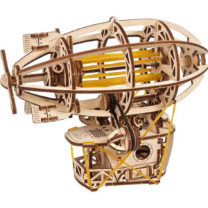 Dirigeable Steampunk - Puzzle 3D en bois - UGEARS