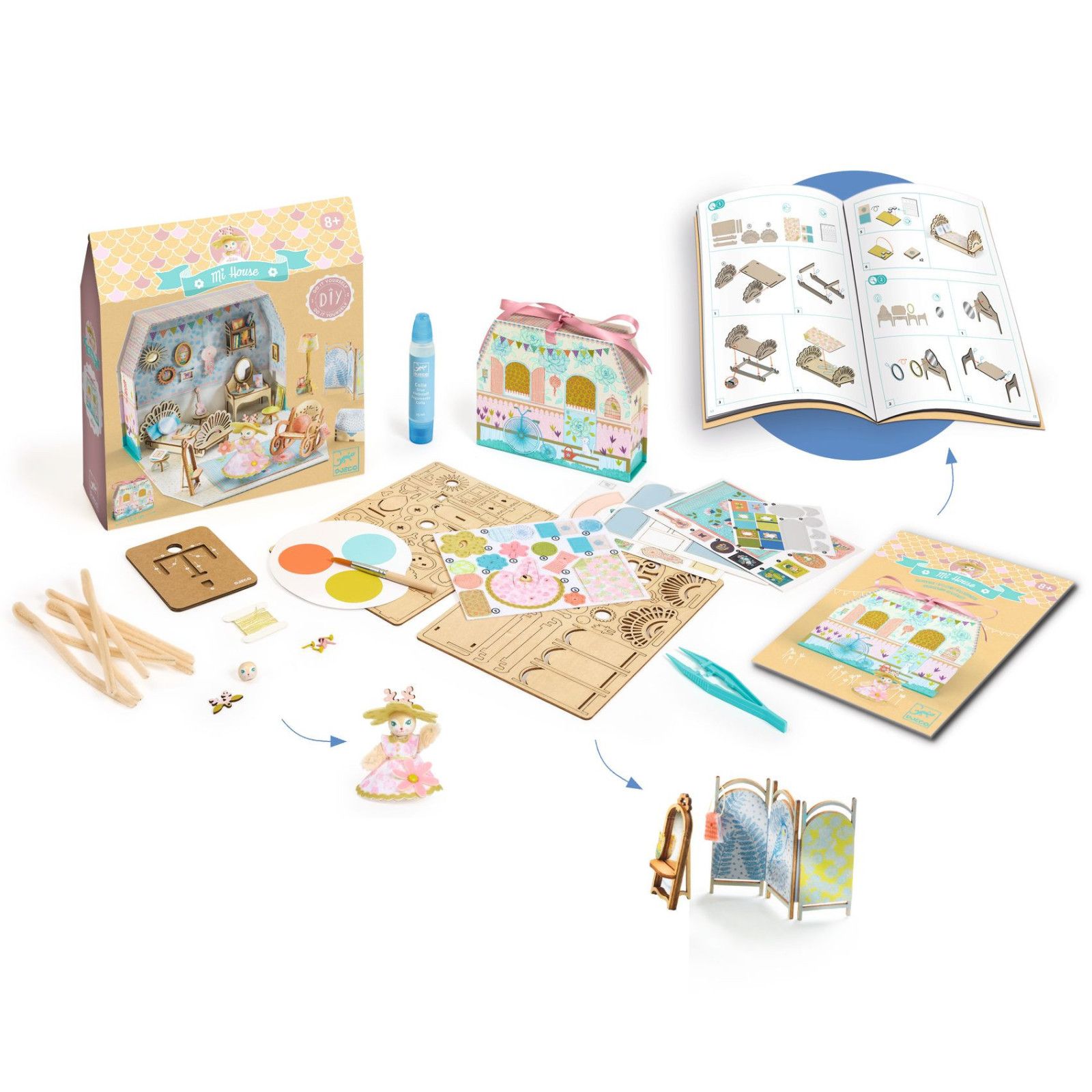 MINI MAISON DIY - Mi House - Alba - Djeco