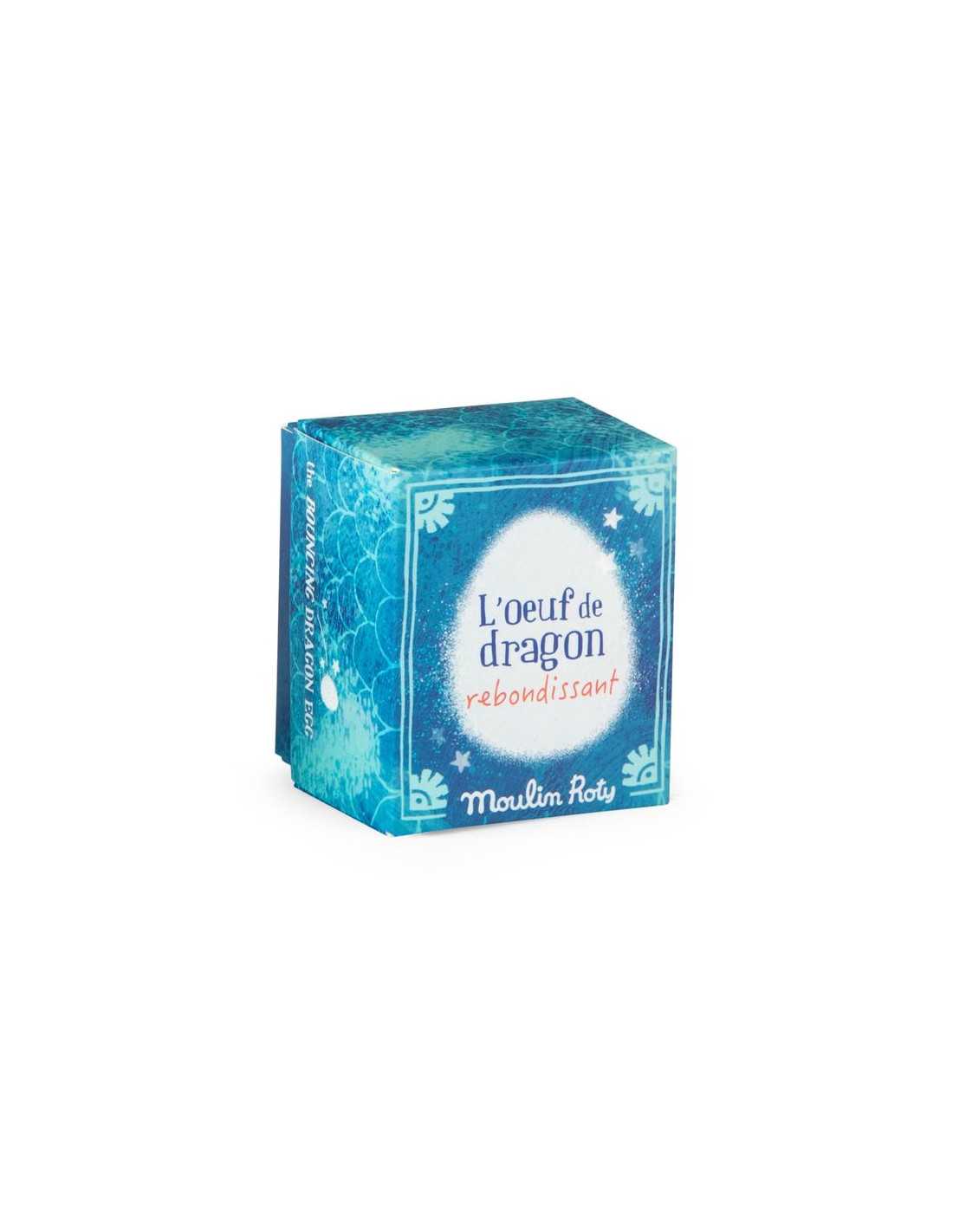 Œuf de dragon rebondissant bleu - Les petites merveilles - Moulin Roty