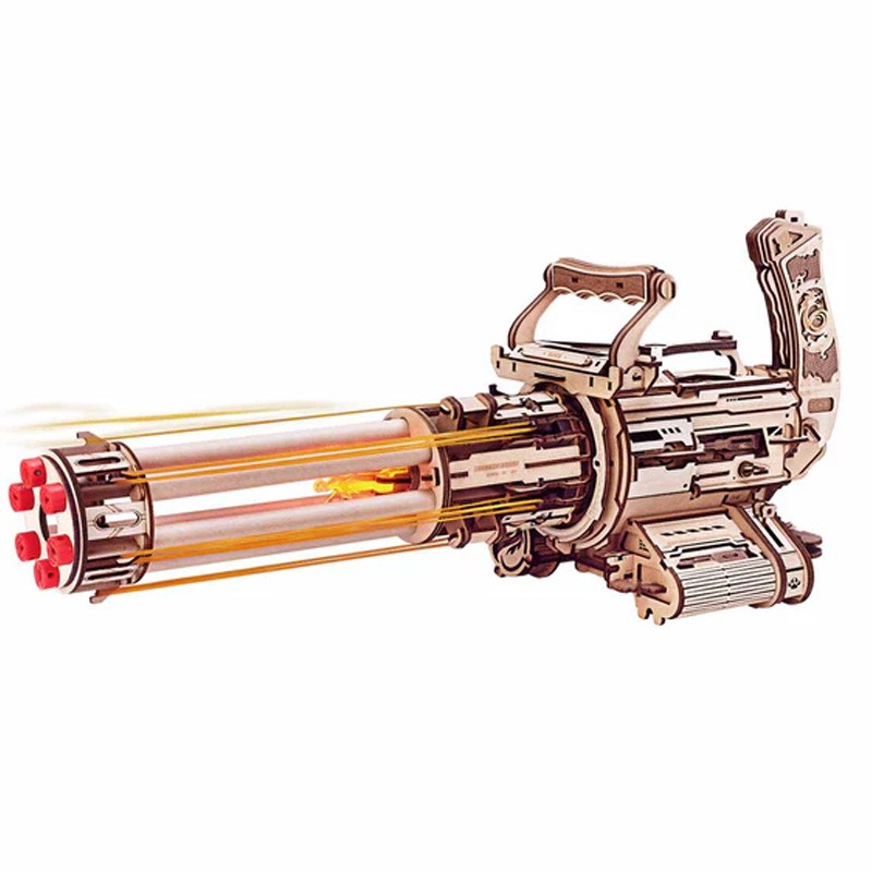Rotating barrel machine gun - Rokr
