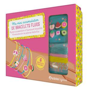 Mon superbe bijou - Ma petite accumulation de bracelets fluos - Auzou