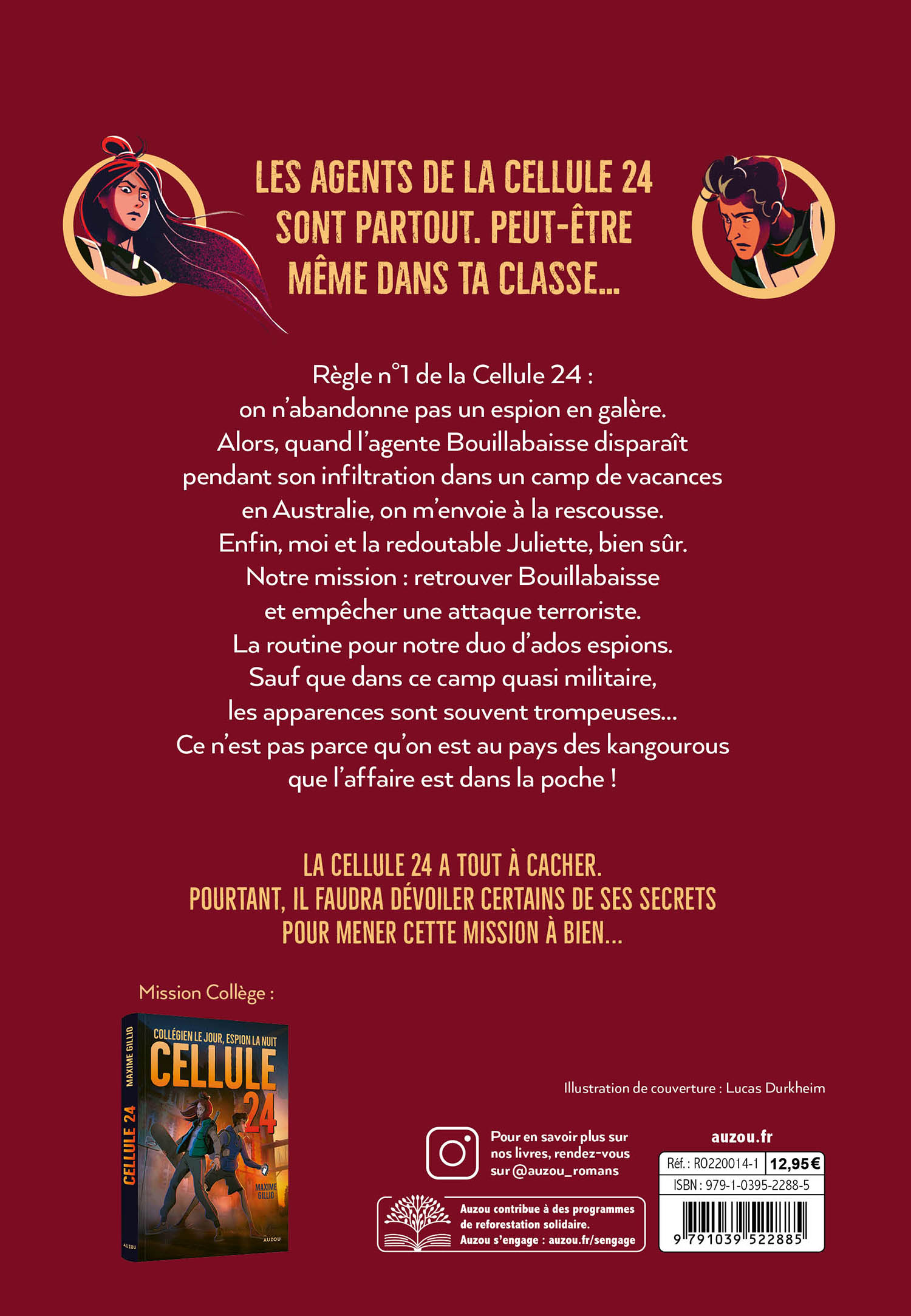 CELLULE 24 - mission Australie - Auzou