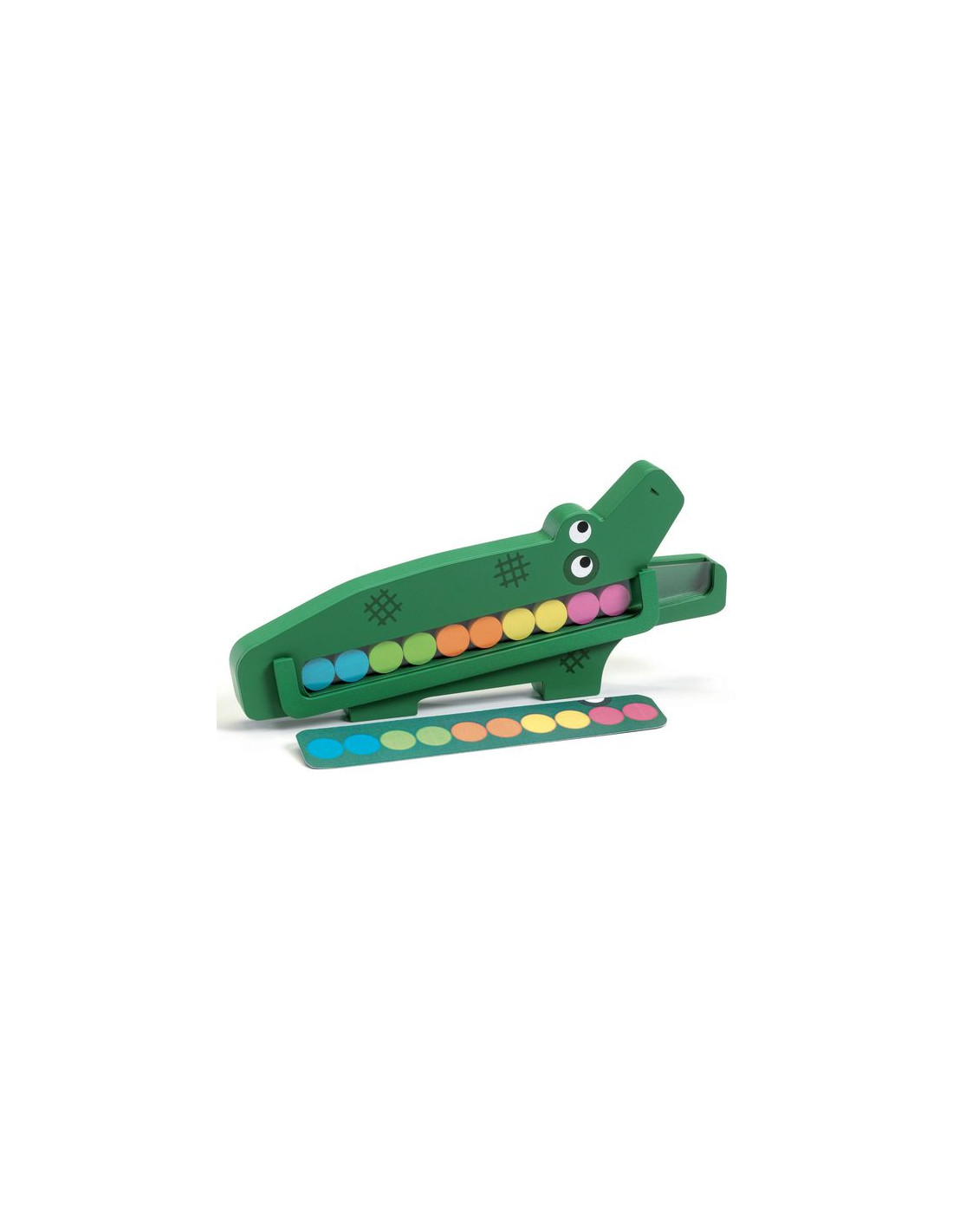 Jeu éducatif bois - Crococroc - Djeco