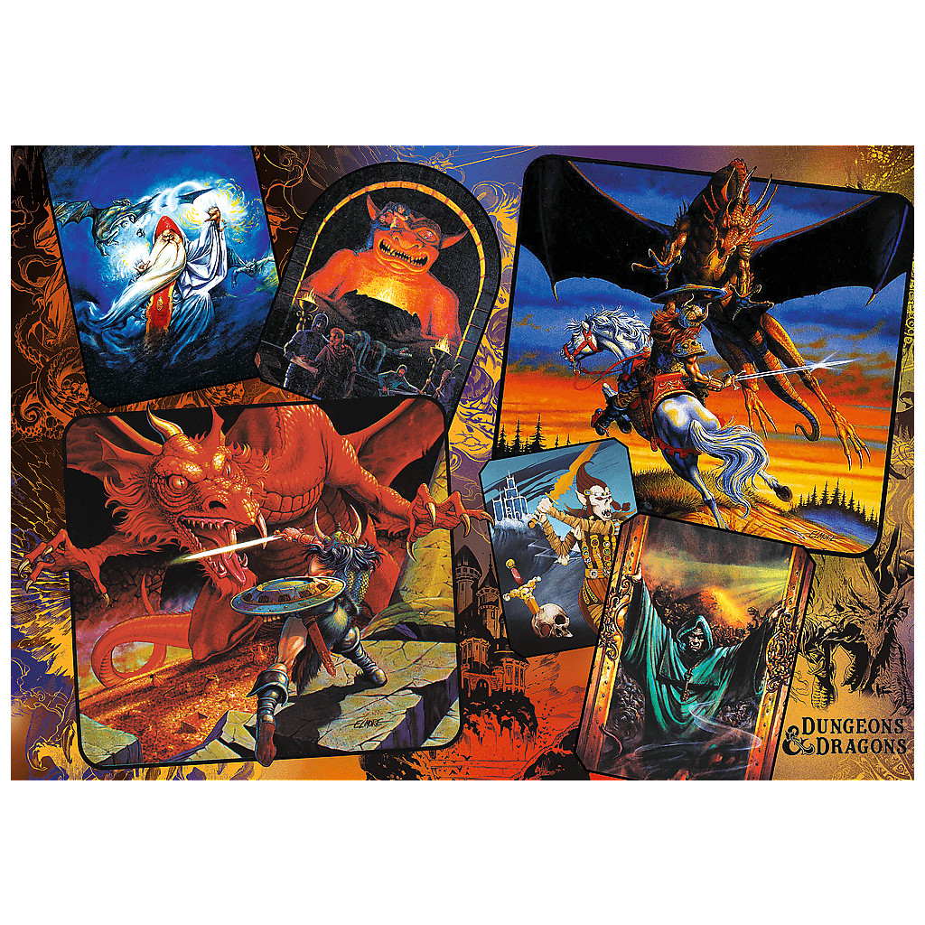 Puzzle 1000 pièces – DONJONS/DRAGONS ORIGINE – TREFL