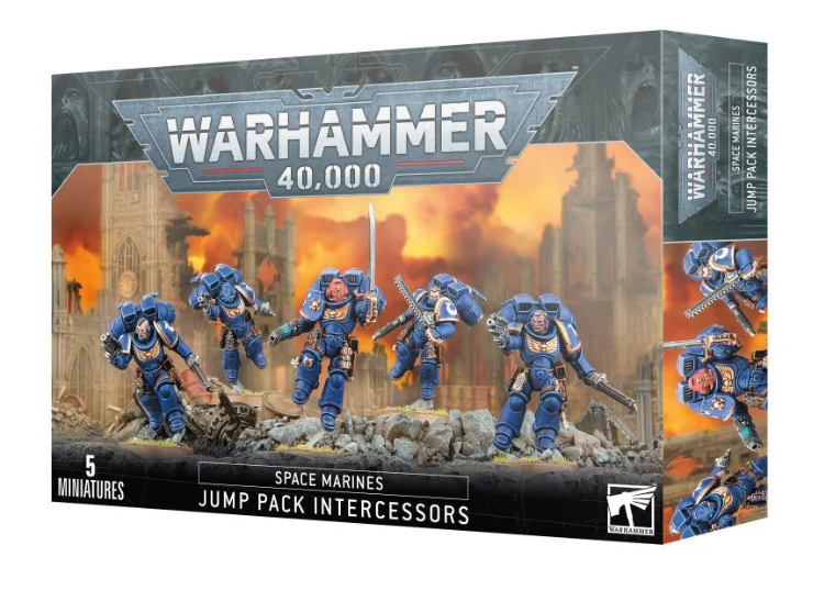 Intercessrs d'assaut à réacteurs dorsaux - Warhammer