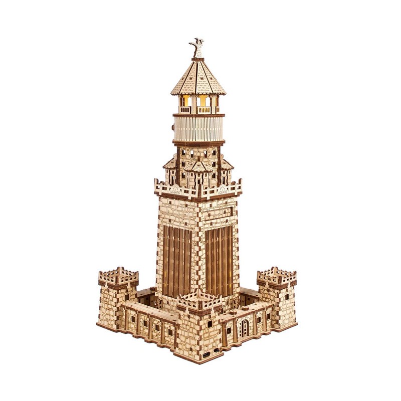 Phare d'Alexandrie - Puzzle 3D en bois - UGEARS