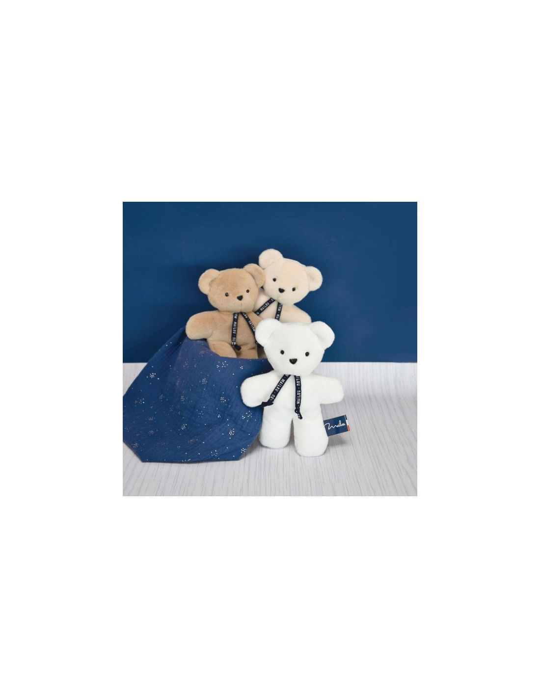 L'Ours DORLOTIN - Pain d'épice - Blanc - Maïlou