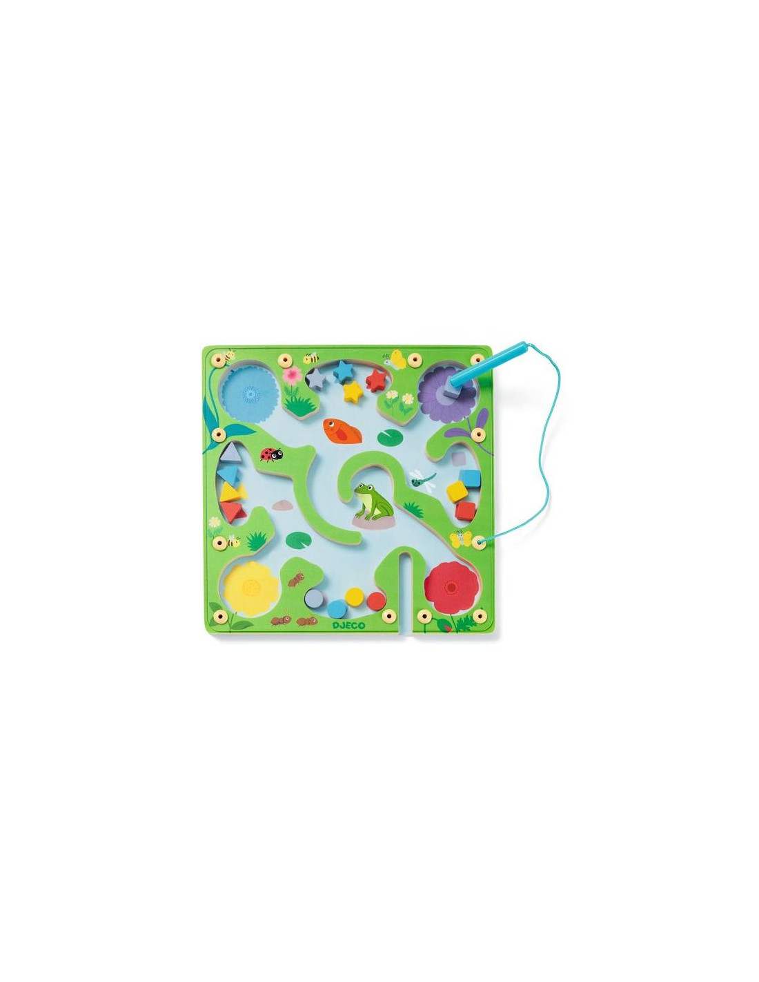 Jeu educatif bois - Frogymaze - Djeco