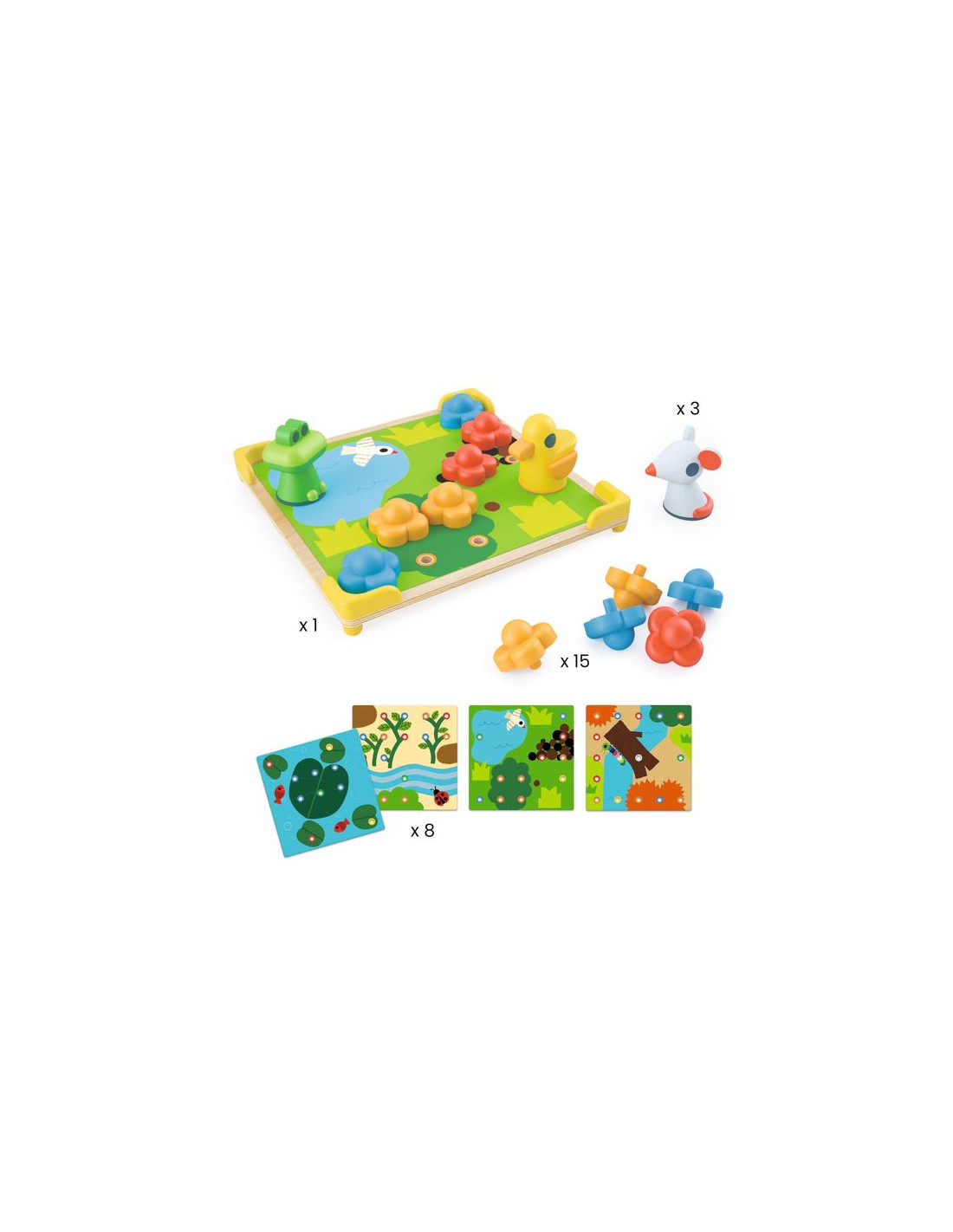 JEU EDUCATIF - Mosaïco - Ducky & Co - Djeco