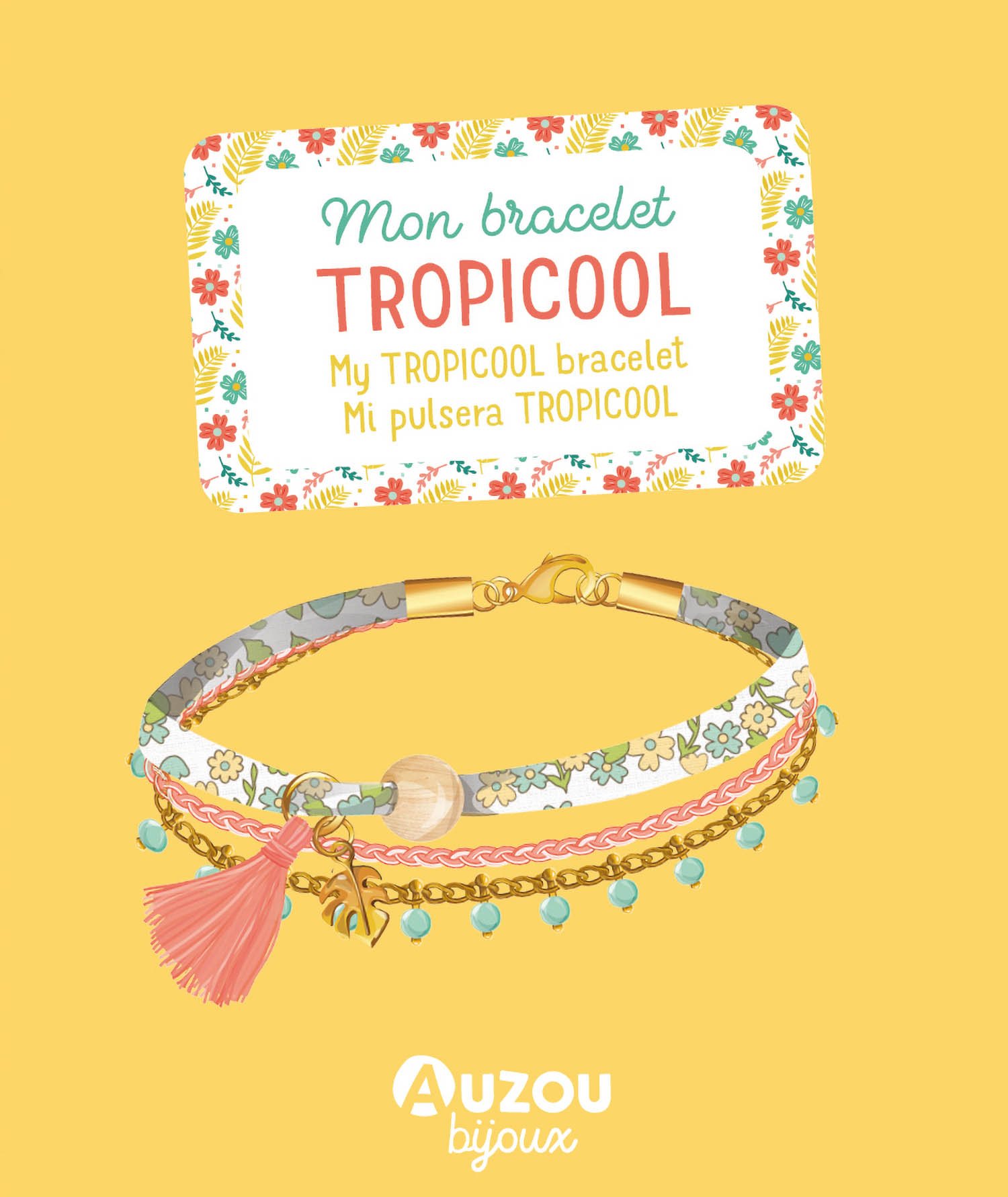 Mon bracelet tropicool - Auzou