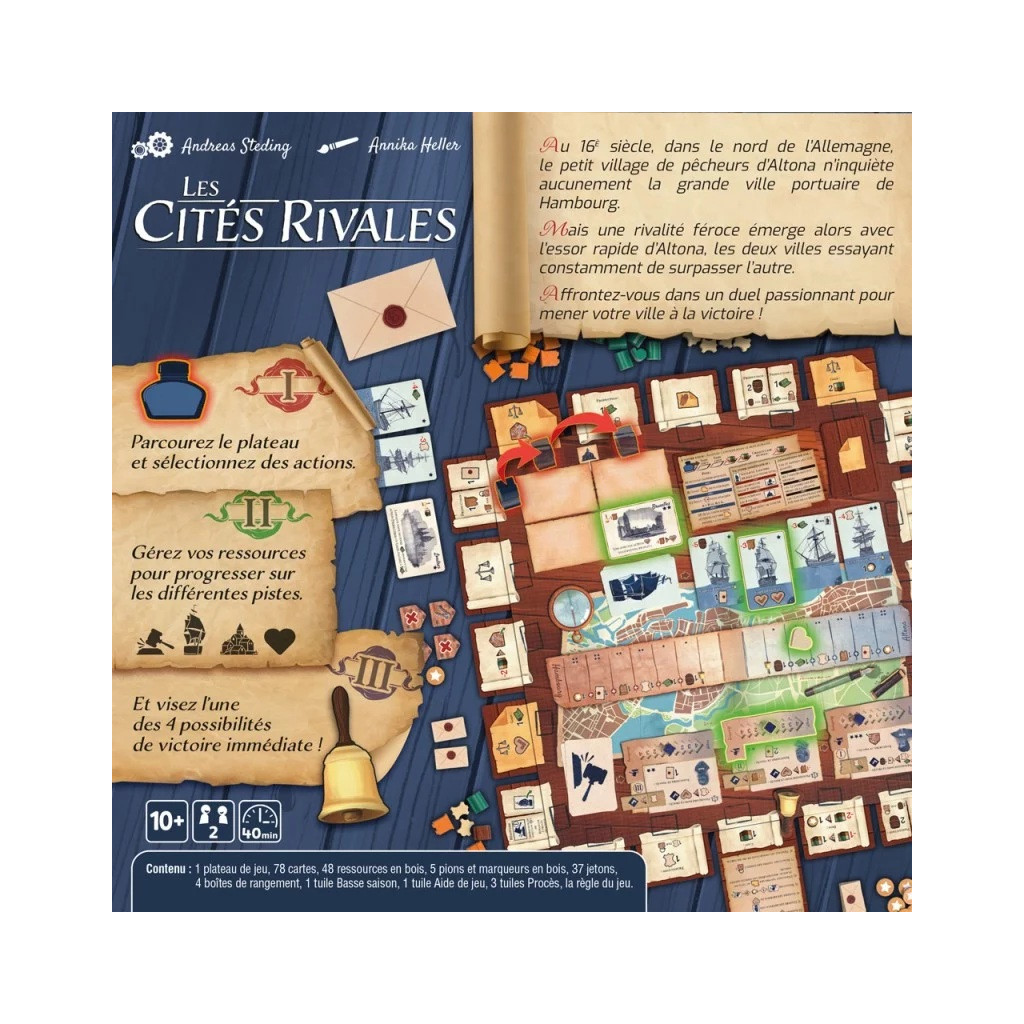 LES CITÉS RIVALES