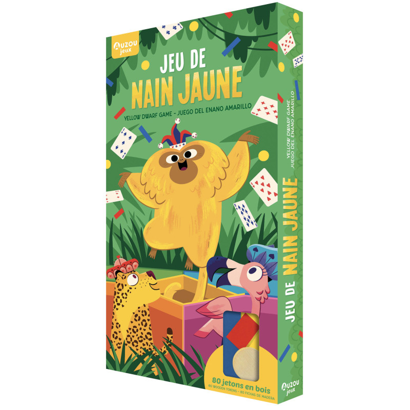 Jeu de nain jaune - Auzou