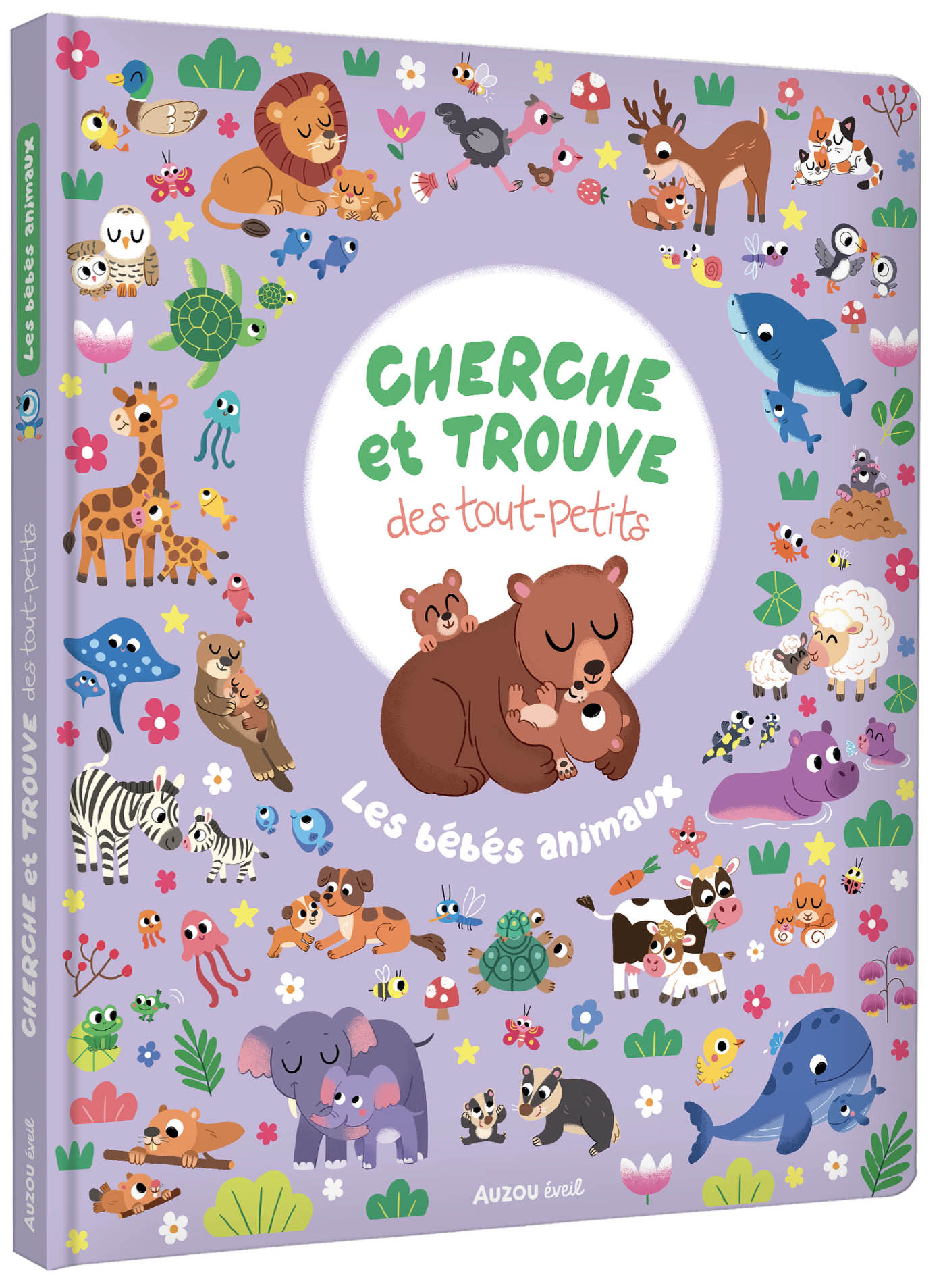 Cherche et trouve des tout-petits - Bébes animaux - Auzou