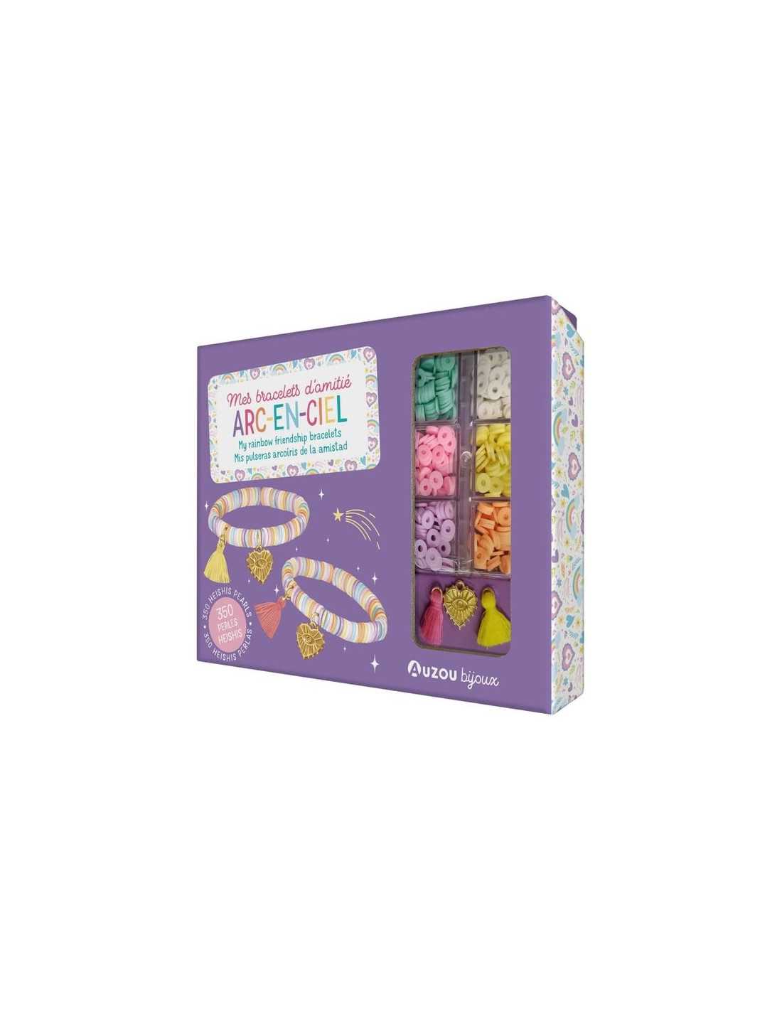 Mes bracelets arc en ciel - Auzou