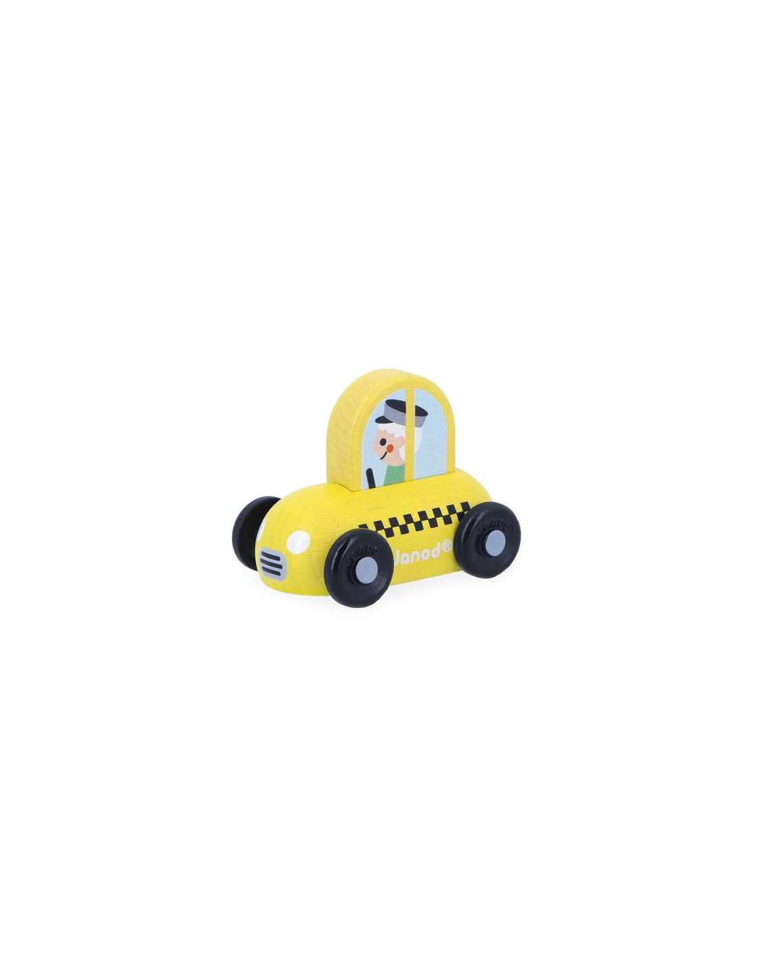 Voiture taxi en bois Ville - Cross Roads - Janod