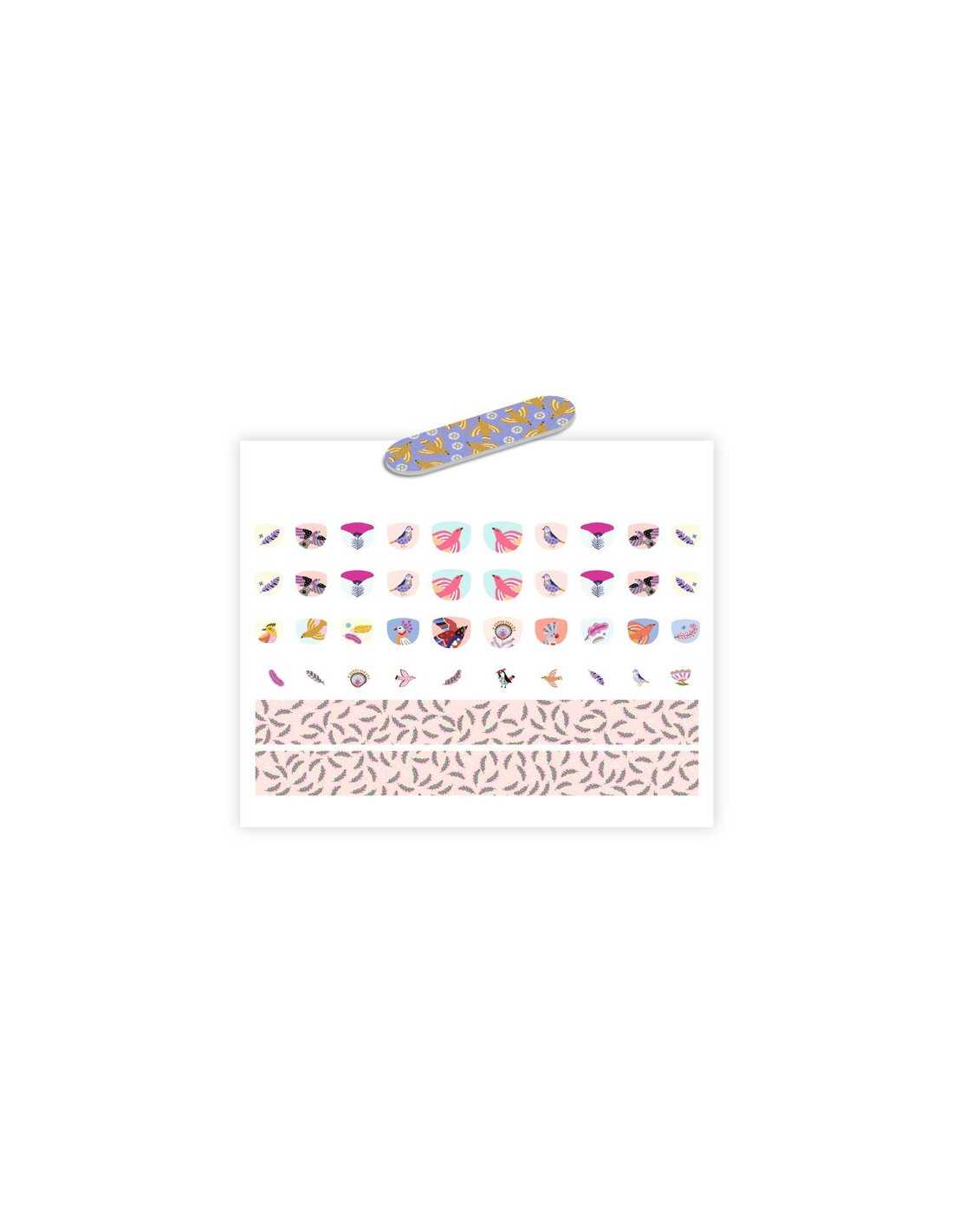 NAILS STICKERS - Plumes