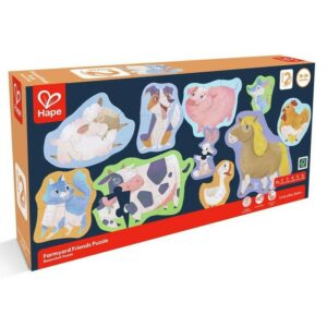 Puzzle - les animaux de la ferme - Hape