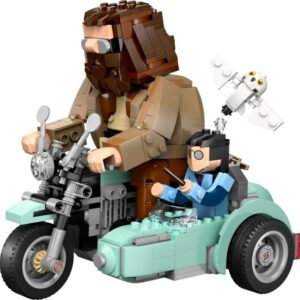 La balade en moto de Hagrid et Harry - LEGO