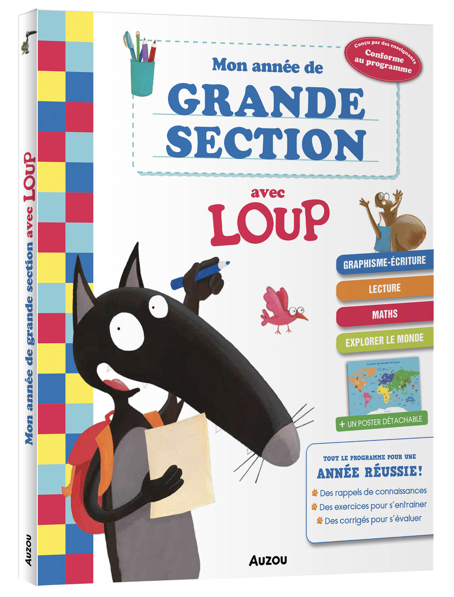 Mon année de grande section avec loup - Auzou