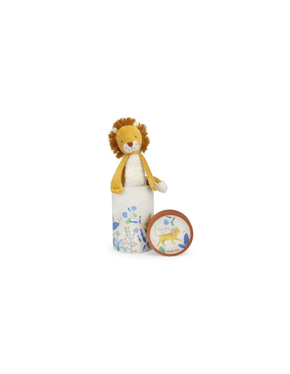 Boite Poupée lion Mamba - La forêt Mawa - Moulin Roty