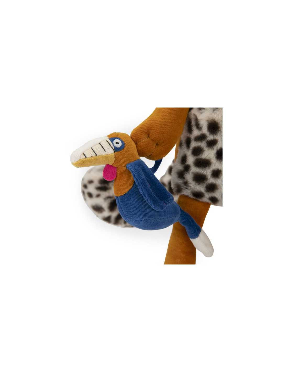 Peluche d'activités Grand léopard Taïgo - La forêt Mawa - Moulin Roty