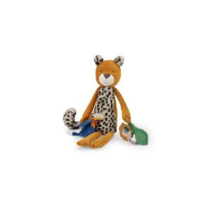 Peluche d'activités Grand léopard Taïgo - La forêt Mawa - Moulin Roty