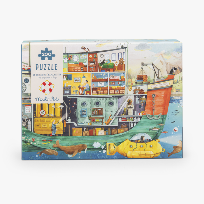 Puzzle Le bateau 200 pièces - Moulin Roty