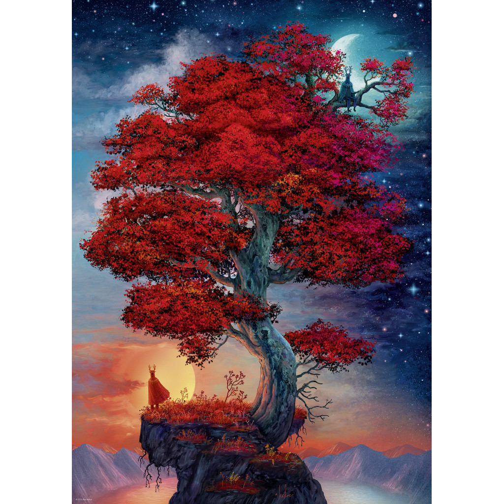Puzzle 1000pièces - INNER MYSTIC LIGHT & DARK - Heye