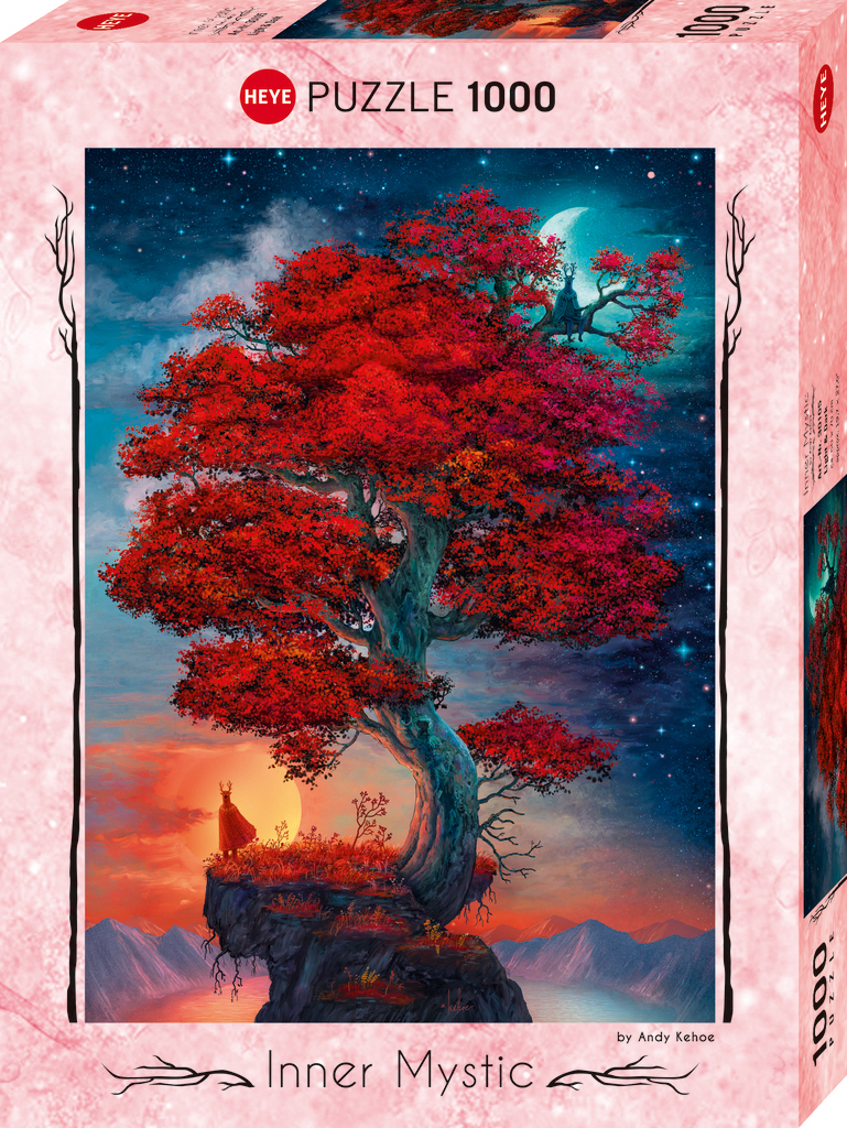 Puzzle 1000pièces - INNER MYSTIC LIGHT & DARK - Heye