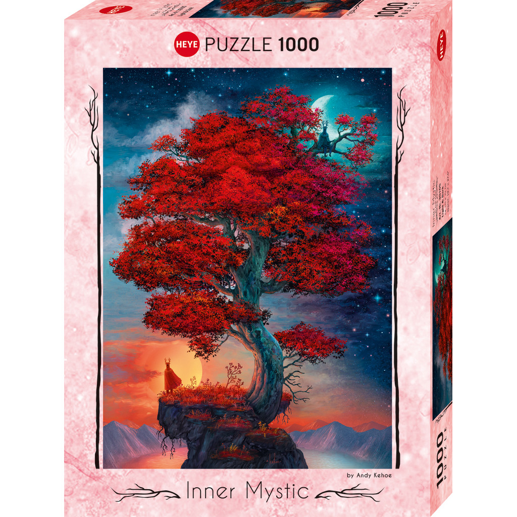 Puzzle 1000pièces - INNER MYSTIC LIGHT & DARK - Heye