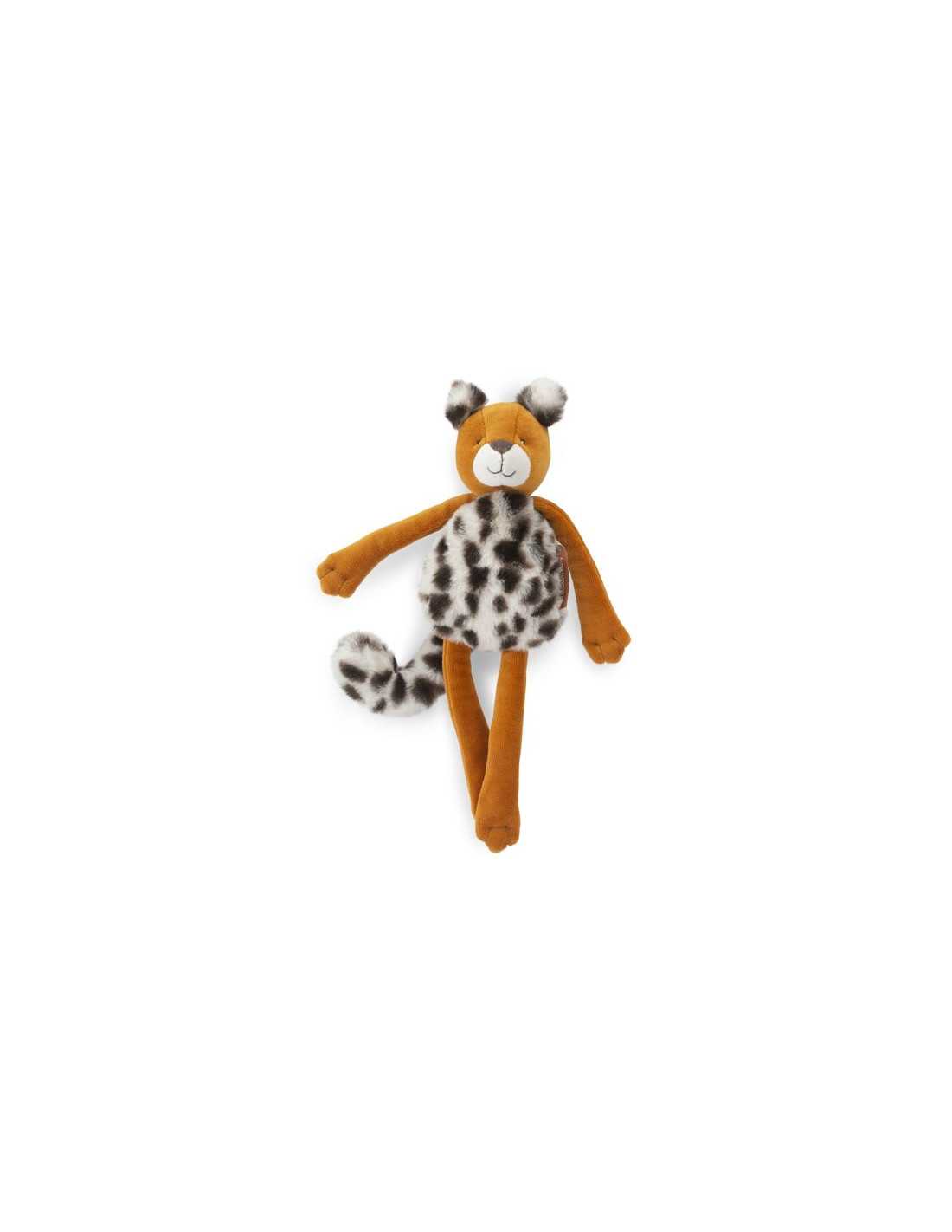 Doudou hochet léopard Taïgo - Moulin Roty