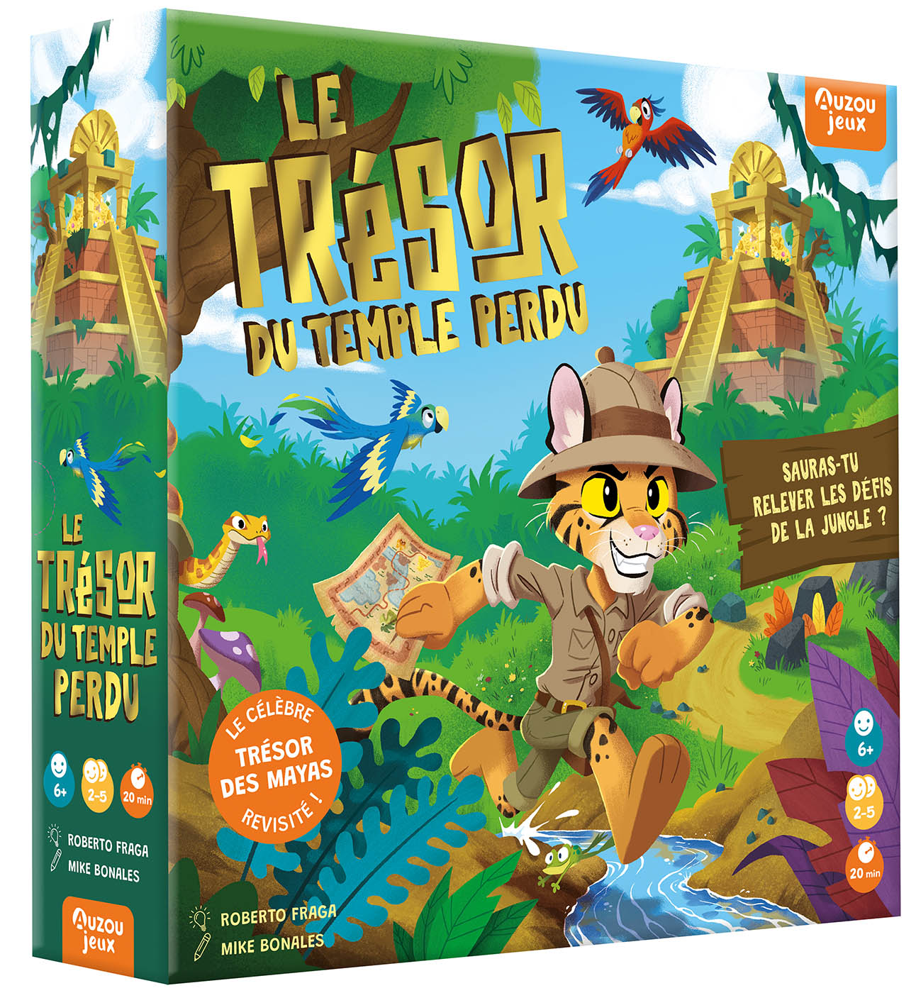 Le trésor du temple perdu - Auzou