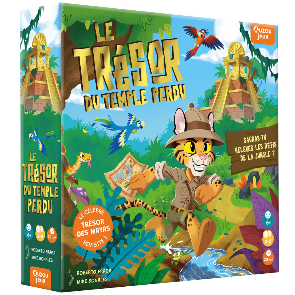 Le trésor du temple perdu - Auzou