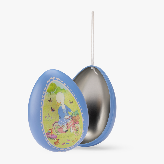 Petit œuf métal bleu - Moulin Roty