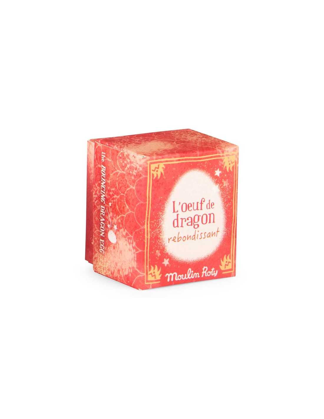 Œuf de dragon rebondissant rouge - Les petites merveilles - Moulin Roty