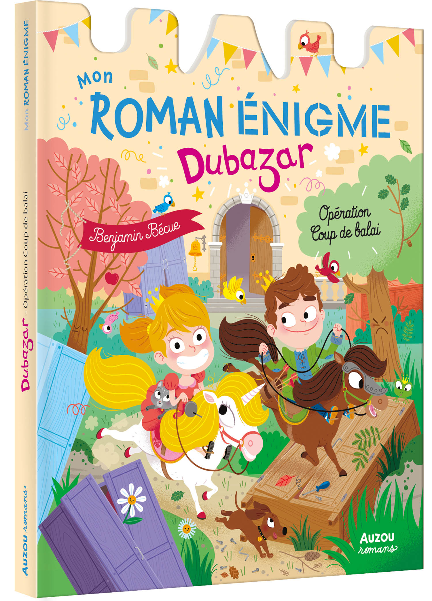 Mon roman Enigme - Opération Coup de Balai - Auzou